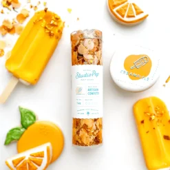 Hot Studio Pep Orange Creamsicle Artisan Confetti