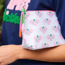 Clearance Shiraleah Retail Paddles Medium Zip Pouch