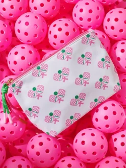 Clearance Shiraleah Retail Paddles Medium Zip Pouch