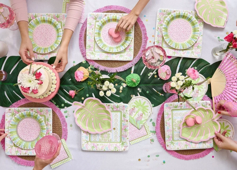 Packed Party Palm Leaf Confetti Mix