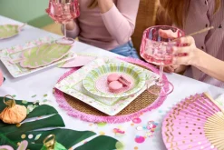 Best Packed Party Palm Leaf Glitter Acrylic Drink Stirrers (4 ct)