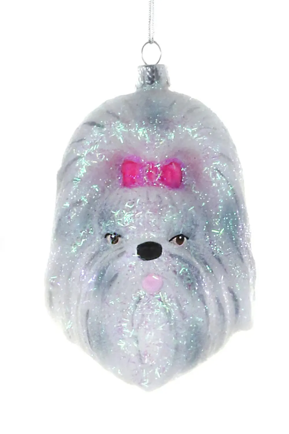 Outlet Cody Foster Co. Pampered Shih Tzu Glass Ornament by Cody Foster