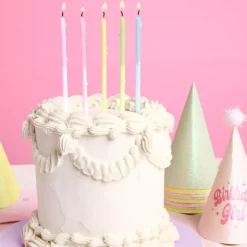 Clearance xo, Fetti Pastel Glitter Candles