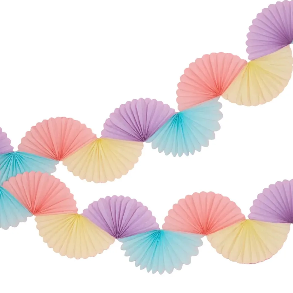 Outlet xo, Fetti Pastel Tissue Fan Banner