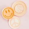 Clearance Jollity & Co. + Daydream Society Peace & Love Yin & Yang Large Napkins