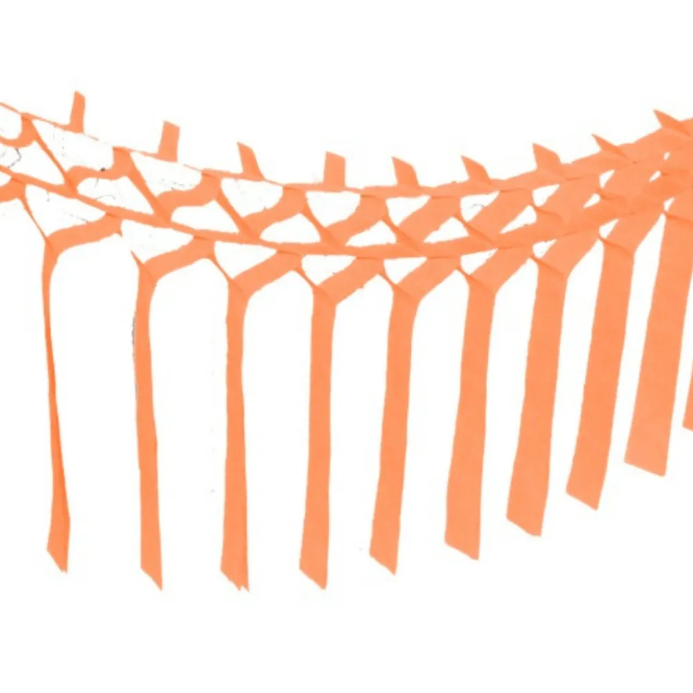 New Devra Party Peach Streamer Garland