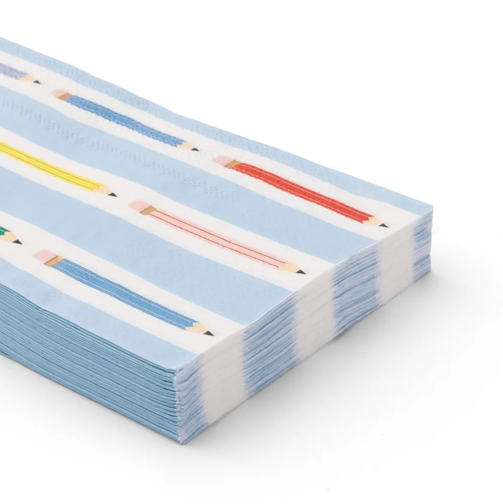 Best Bonjour Fete Pencil Stripe Guest Towels