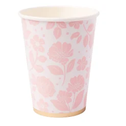 Online Bonjour Fete Petal Pink Elegant Floral Cups