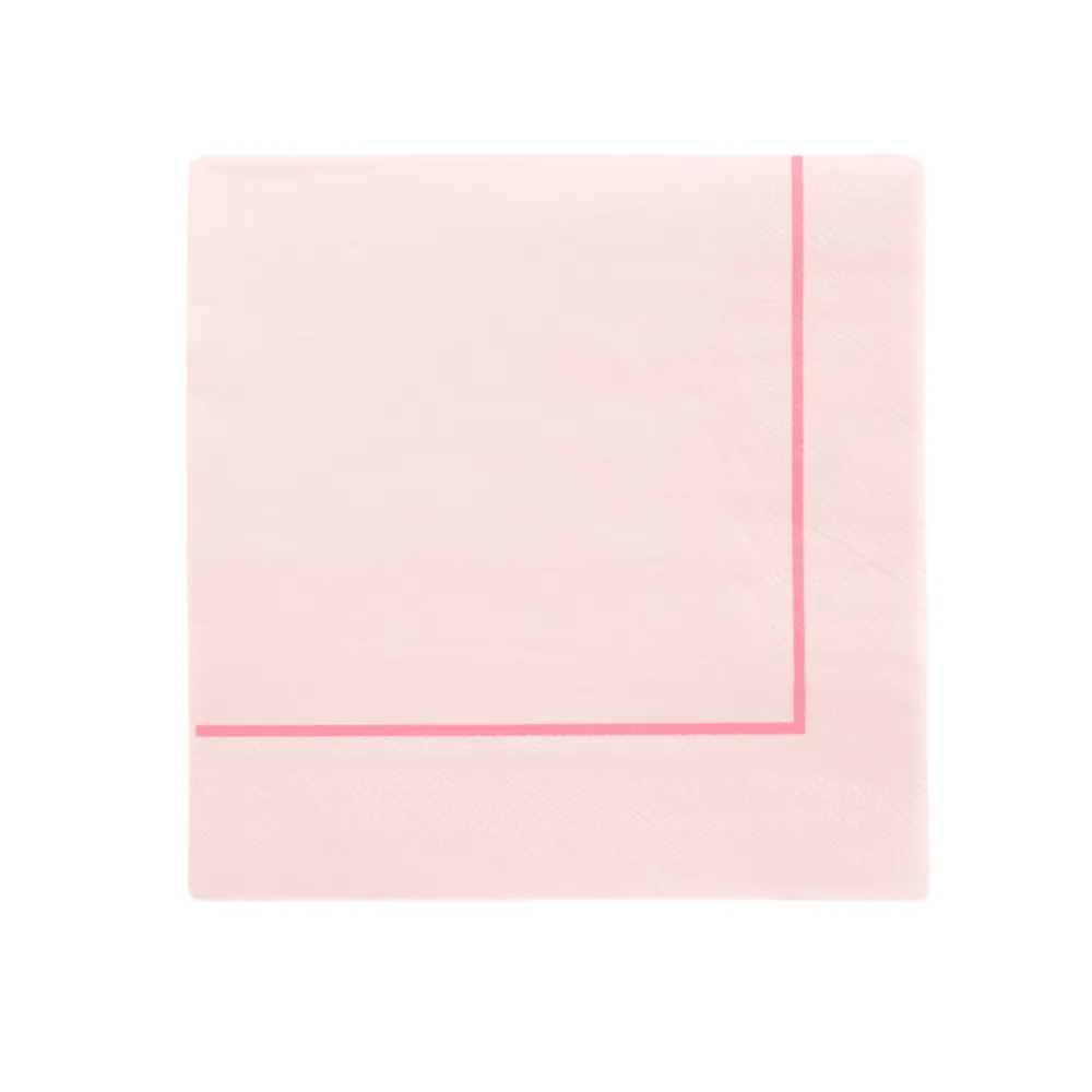 Online Bonjour Fete Petal Pink Premium Large Napkins