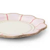 Best Bonjour Fete Petal Pink Regency Stripe Dinner Plates