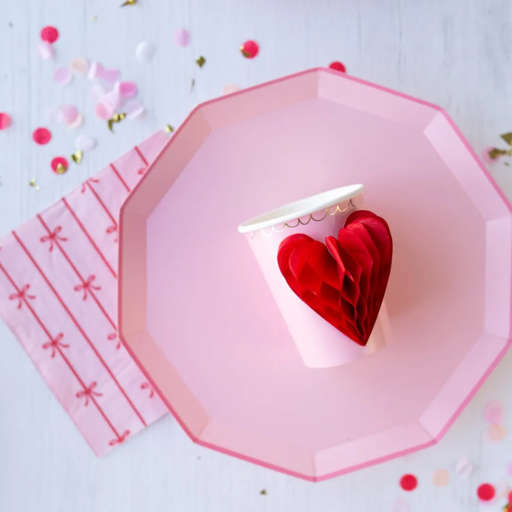 Hot Bonjour Fete Petal Pink Signature Large Plates