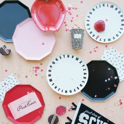 Hot Bonjour Fete Petal Pink Signature Large Plates