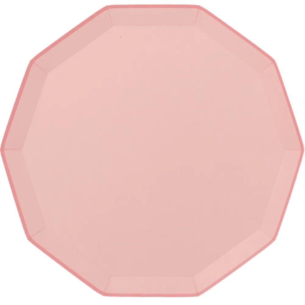 Hot Bonjour Fete Petal Pink Signature Large Plates