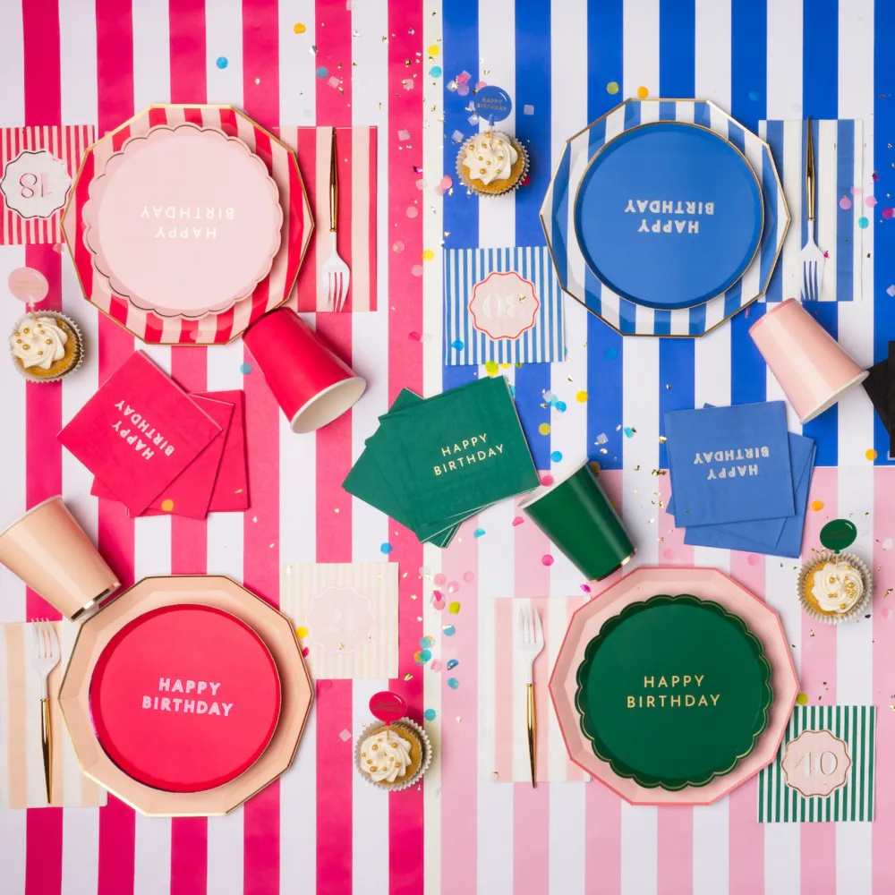Bonjour Fete Petal Pink Signature Small Plates