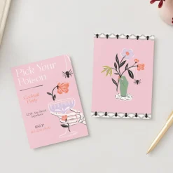 Hot Bonjour Fete Pick Your Poison Digital Party Invitation