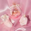Hot Vondels Pink Baby Snow Boot Glass Ornament