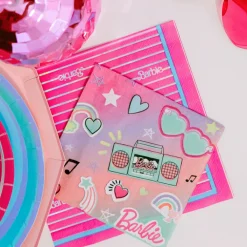 Best Amscan Pink Barbie Lunch Napkins