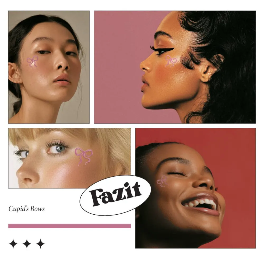 Sale Fazit Pink Bow Makeup Patches