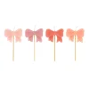 Sale Meri Meri Pink Bow Shaped Candles