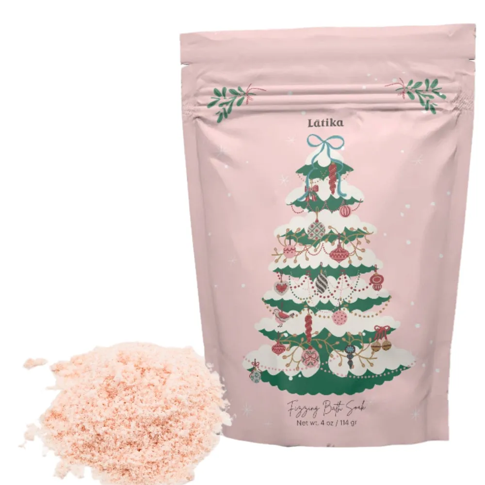 Online Latika Beauty Pink Christmas Holiday Bath Soak