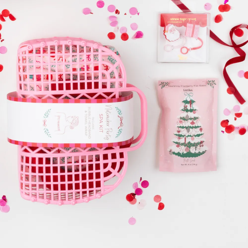 Online Latika Beauty Pink Christmas Holiday Bath Soak