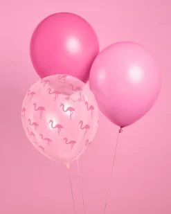 xo, Fetti Pink Flamingo Latex Balloons