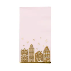 Best Bonjour Fete Pink Gingerbread Guest Towels