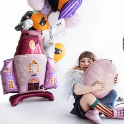 Sale Party Deco Pink Haunted House Balloon
