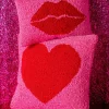 Best Shiraleah Retail Pink Heart Pillow