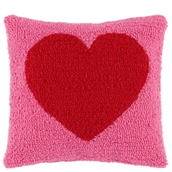 Best Shiraleah Retail Pink Heart Pillow