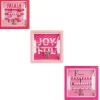 Best Mud Pie Pink Holiday Bracelet Set