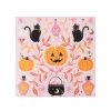Sale Bonjour Fete Pink Jack-O-Lantern Large Napkins