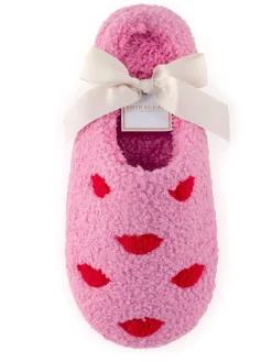 Best Shiraleah Retail Pink Lips Slippers