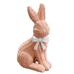 New Gia Roma Pink Rattan Design Bunny