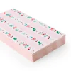 Sale Bonjour Fete Pink & Red Floral Stripe Guest Towels