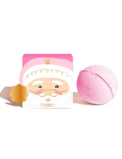 Outlet Musee Pink Santa Bath Bomb