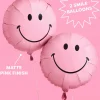 Outlet xo, Fetti Pink Smiley Face Balloons