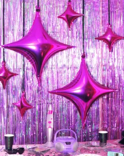 New xo, Fetti Pink Sparkle Foil Balloon Set