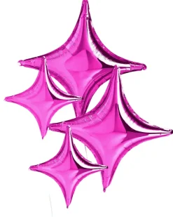 New xo, Fetti Pink Sparkle Foil Balloon Set