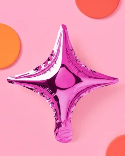 New xo, Fetti Pink Sparkle Foil Balloon Set