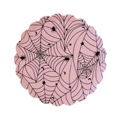 Online Bonjour Fete Pink Spider Web Small Plates