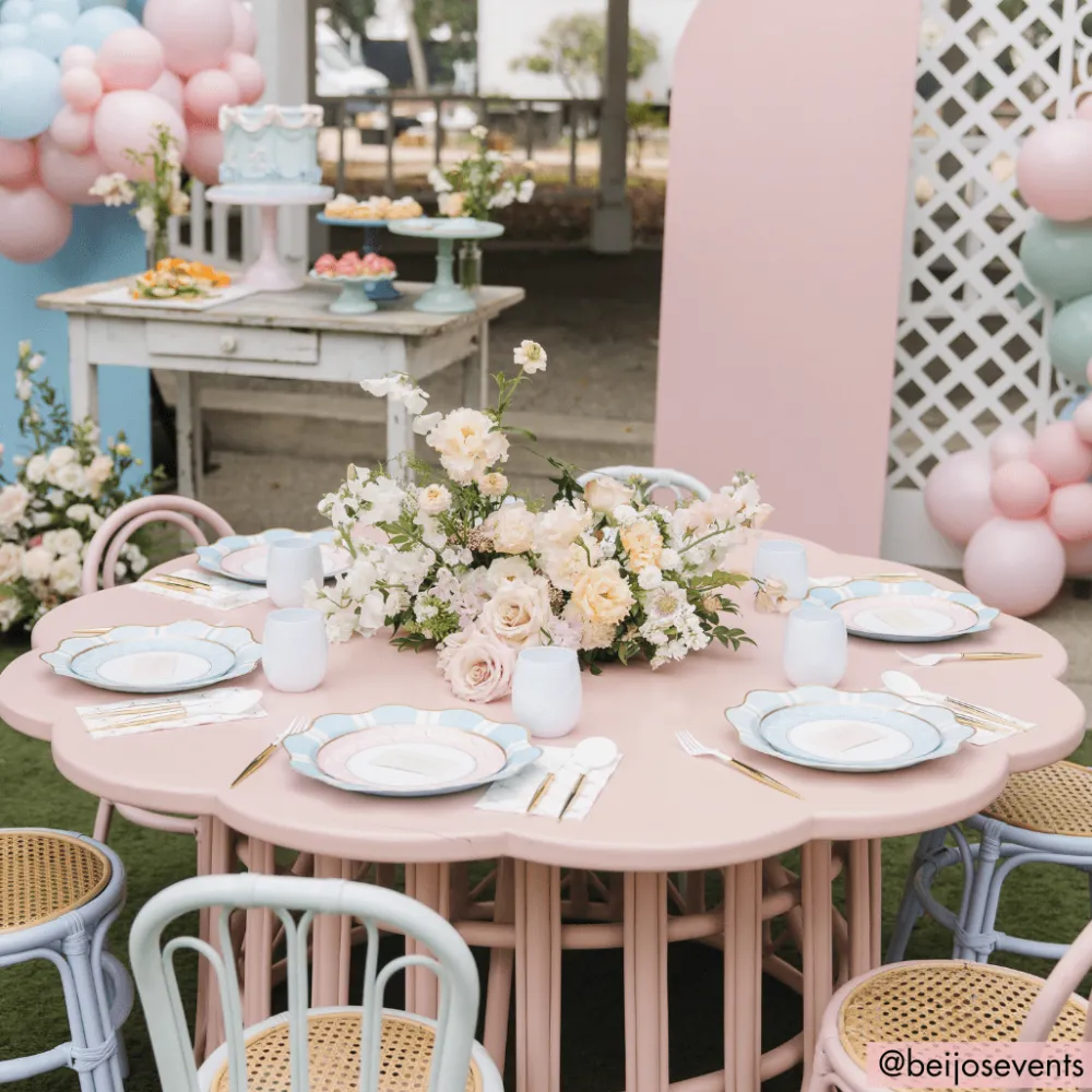 Best Bonjour Fete Pink Trellis Guest Towels
