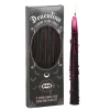 Clearance Something Different Wholesale Pink Vampire Tears Black Taper Candles