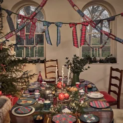 Outlet Meri Meri Plaid Bow Bell Garland