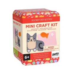 New Chronicle Books Pocket Pet Kitten Mini Craft Kit