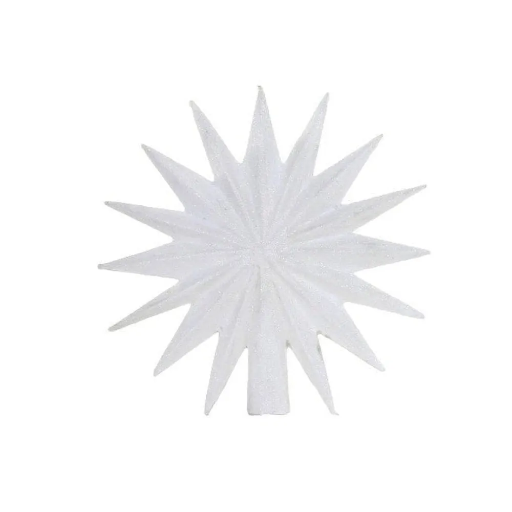 Hot Cody Foster Co. 16 Point White Star Tree Topper by Cody Foster