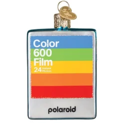 Outlet Old World Christmas Polaroid Film Box Ornament