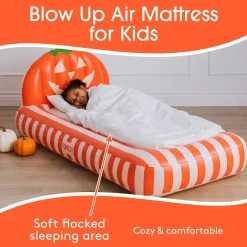 Clearance Funboy Pumpkin Halloween Kids Air Mattress