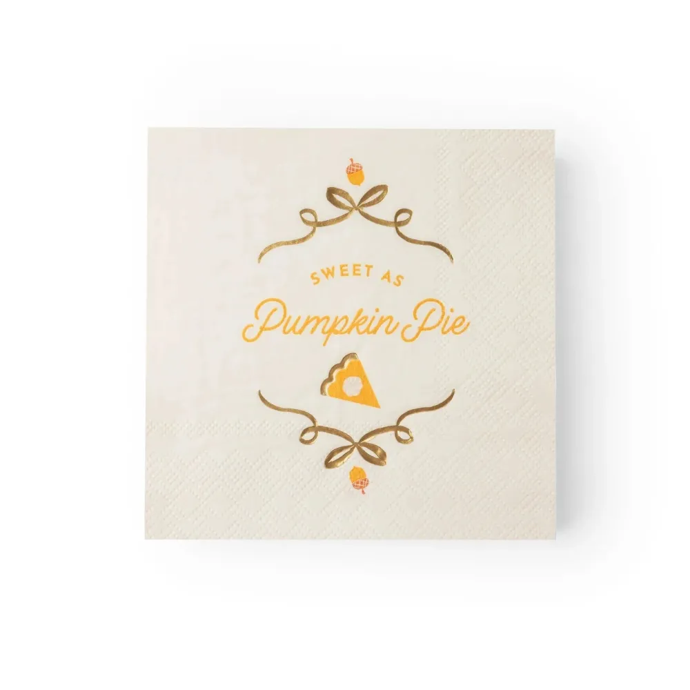 Online Bonjour Fete Pumpkin Pie Party Kit