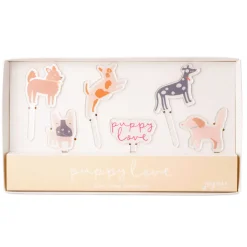 Sale Joyeux Company Puppy Love Acrylic Cake Toppers